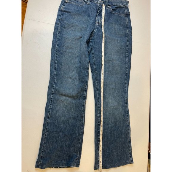 Lee Womens Vintage 1990s Jeans Relaxed Boot Cut Mid Rise Blue Size 6 Short - Picture 5 of 10
